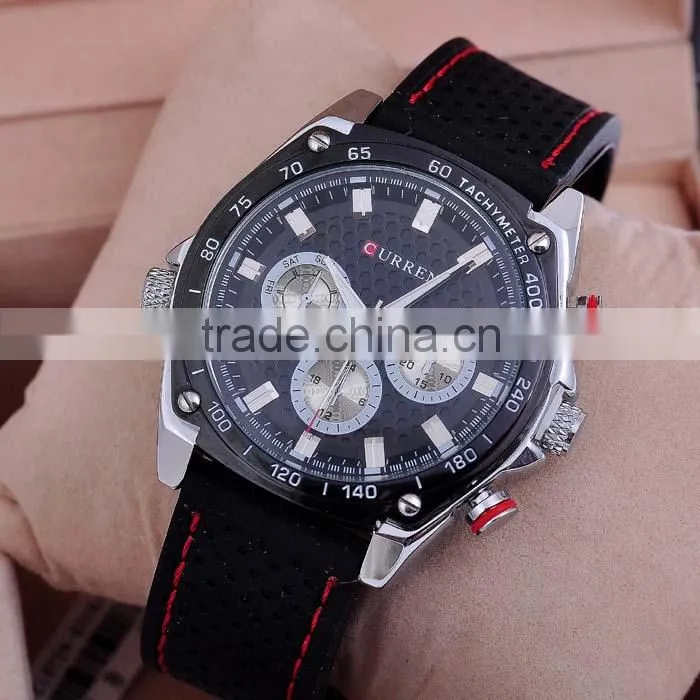 Men Charming Leather Sports High Quality EYKI Brand Water Resistant Watch