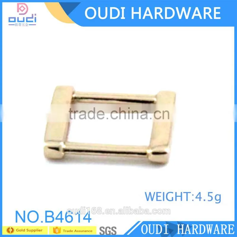 Common Style Squre Ring Zinc Alloy Bag Decorative Buckles