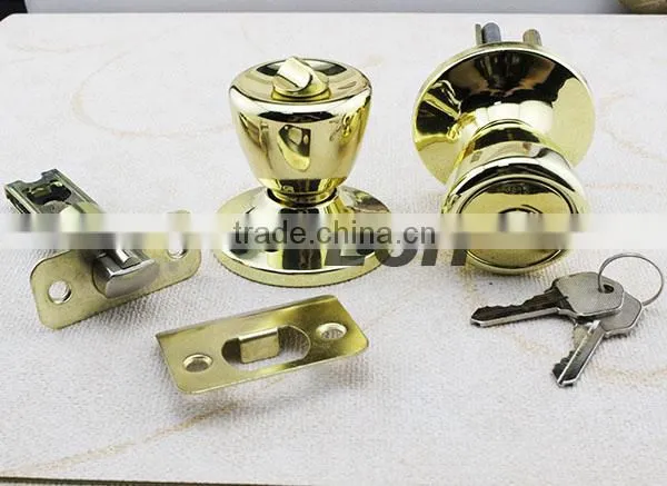 Golden high quality Zinc alloy one way door lock system