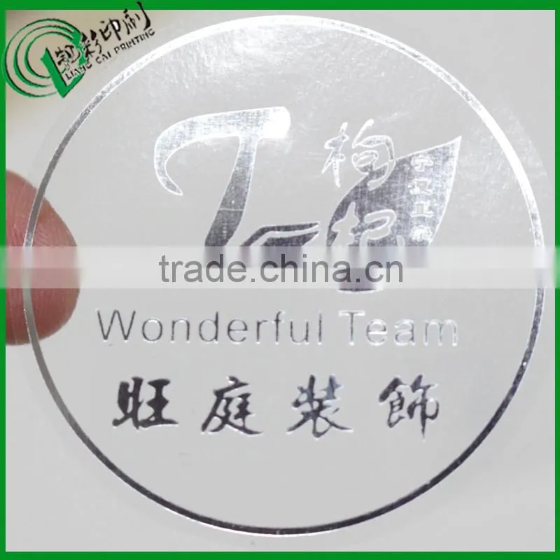 Factory price vinyl sticker brand name label for hair product packing
