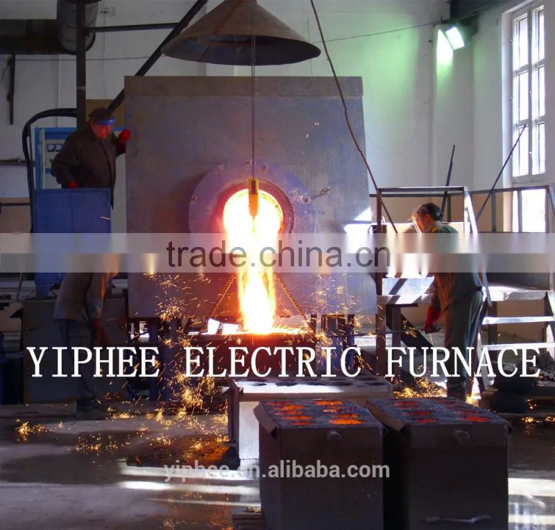 Factory Direct Sales 1000kg to 5000kg Melting Furnace For Aluminum / Cooper / Steel / Iron / Gold / silver Melting