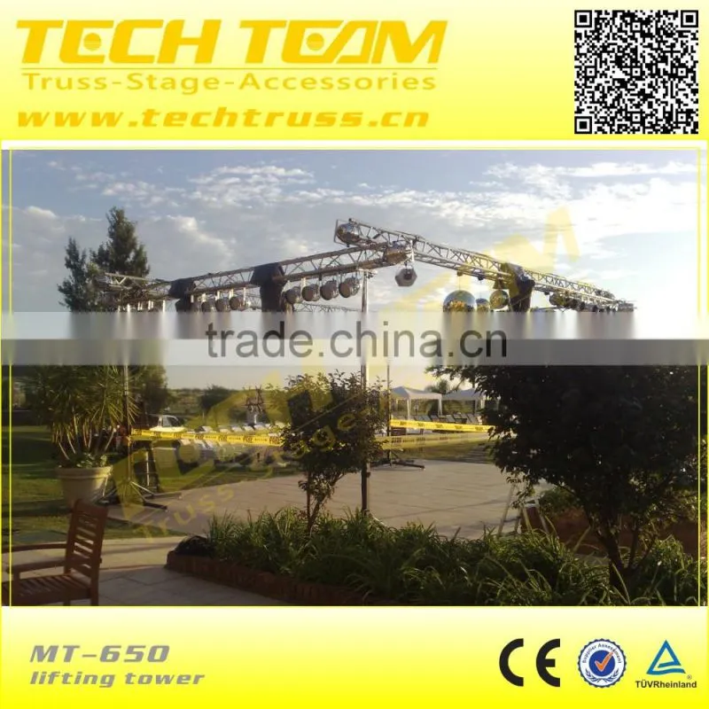 MT-650N Truss Lifting Tower For Lighting Stand