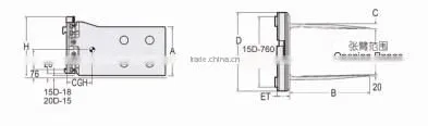 Forklift Tobacco Carton Clamp
