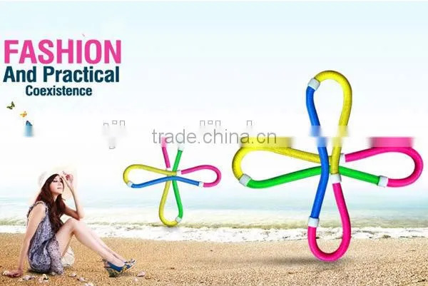 Beautiful healthy hula hoop for fitness sports equipment/soft Hula spring