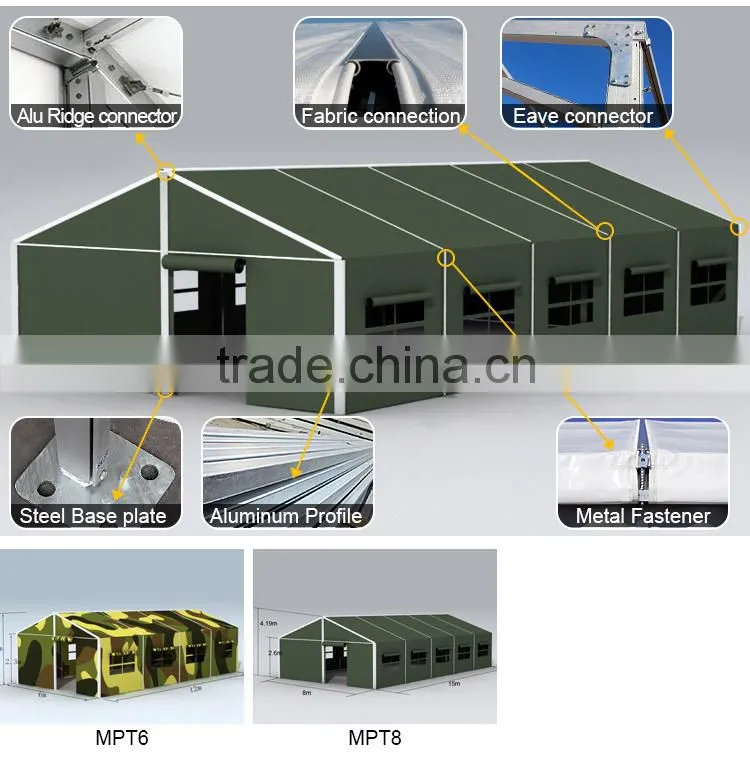 Factory direct supply military tent