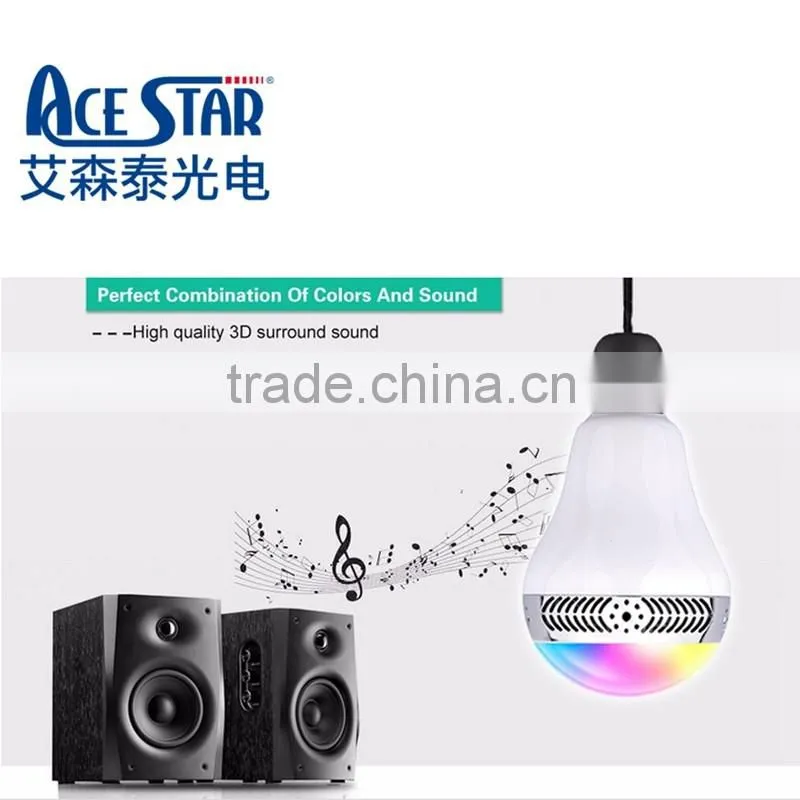 RGBW Lamp Bluetooth Control Smart Audio Speaker