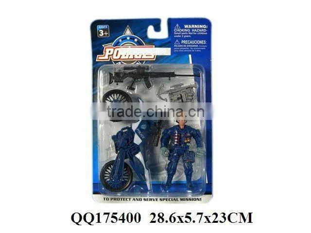 Funny police play set toy