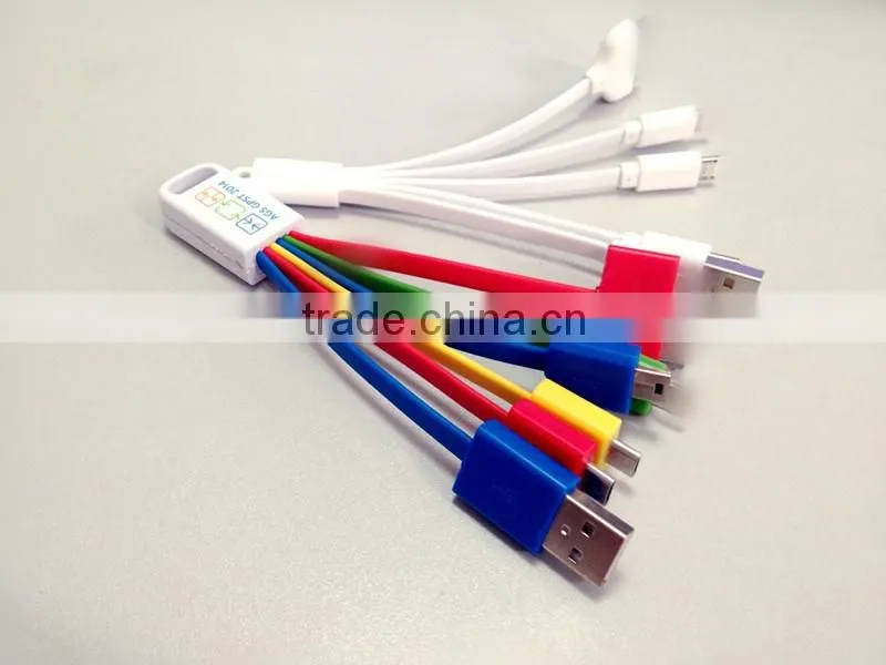 UL Approved Custom-made wholesale multi charging cable For Mobile phone