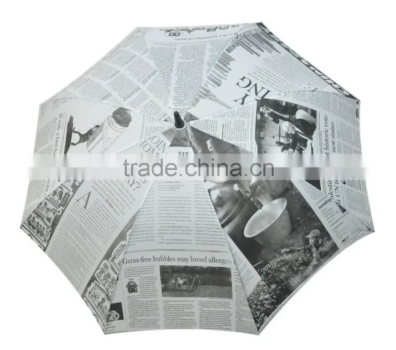 straight newspaper printing umbrella
