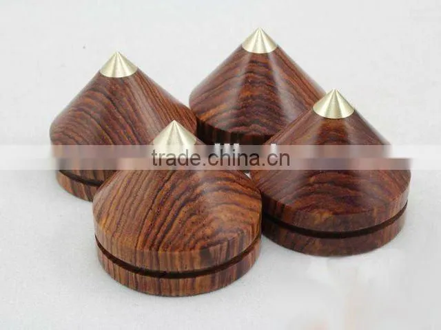 Red Sandalwood Isolation Feet + Red Sandalwood Base Plates HT2