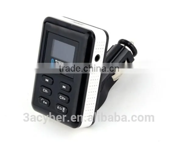 User Manual Car MP3 Player Wireless Bluetooth Handsfree FM Transmitter USB SD MMC LCD