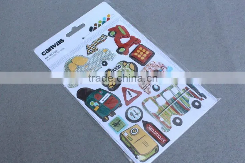 3D Triple Layer Felt Easter Stickers