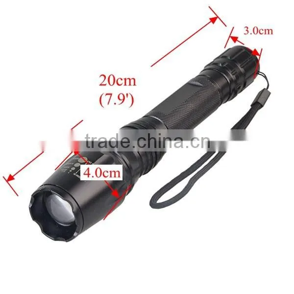 High Power Bright Secturity Self Defense Hunting T6 New G900 Army Military Grade Tactical Led Flashlight Waterproof