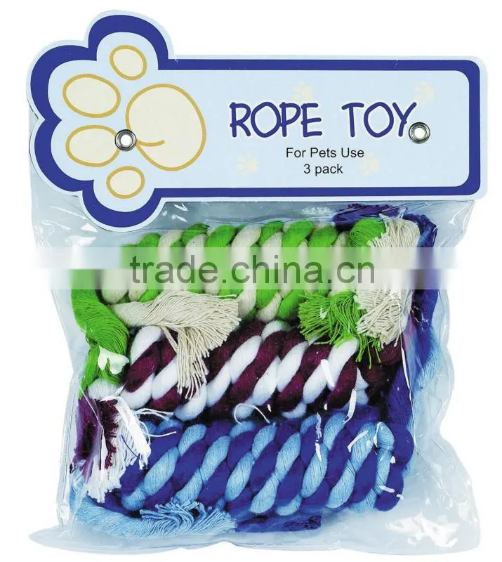 hot dog rope toy