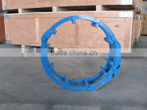 Gas and oil pipe external clamp