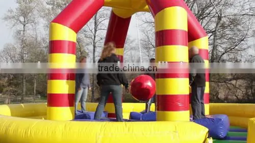 hot sale inflatable wrecking ball,inflatable sports game for adults n children