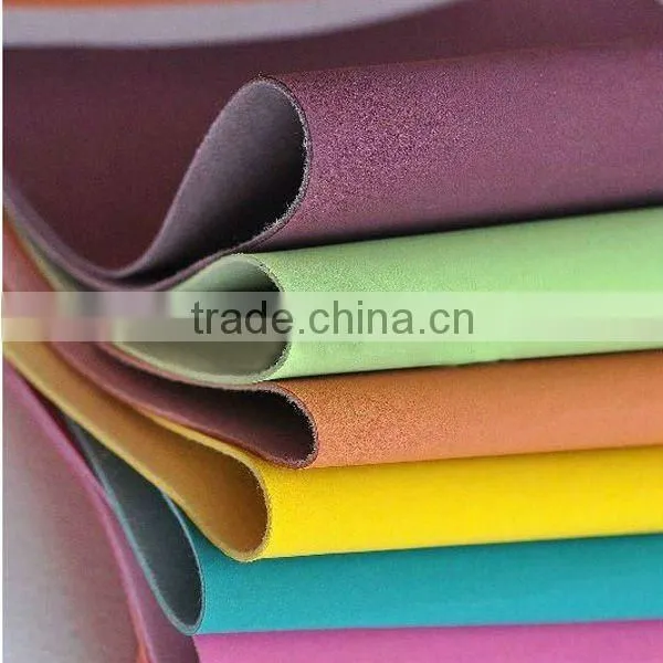 PU synthetic leather /synthetic leather meter price