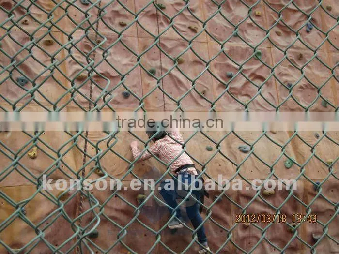 PVC chain link fence