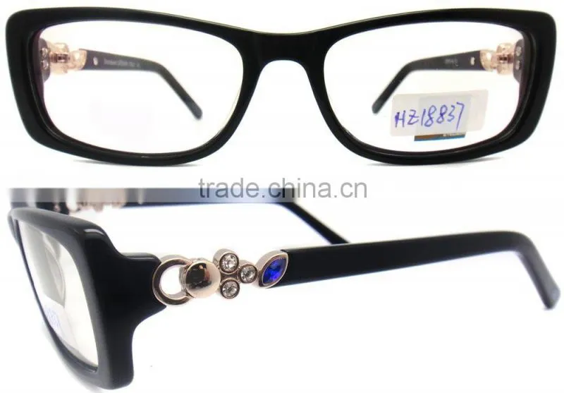 Handmade Acetate Optic Frames Fashion Laser Glasses
