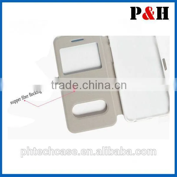 For iPhone 6 Leather Case, TOP Quality Printed Color PU Wallet Leather With Card Slot For iPhone 6 Case
