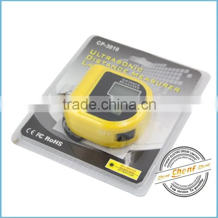 High Quality 0.5 to 18M Ultrasonic Distance Meter with Laser Pointer