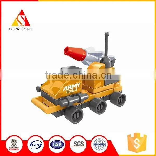 Best sale plastic various styles car building block game