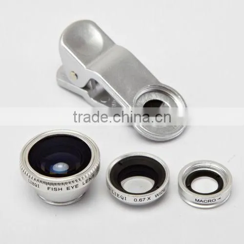 New Design quick change 3 in 1 camera lens for iphone5