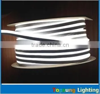 150' spool 12v hotsale green mini led neon flex rope lights 8*16mm for outdoor decoration