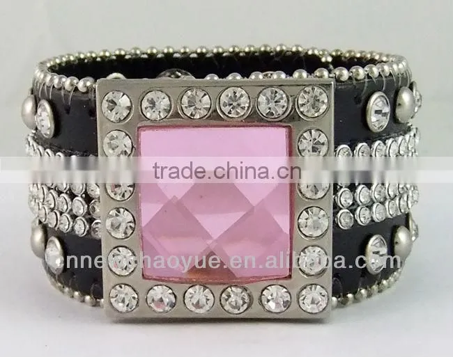 2013 Hot Sale Genuine Leather Bracelet Anchor Bracelet
