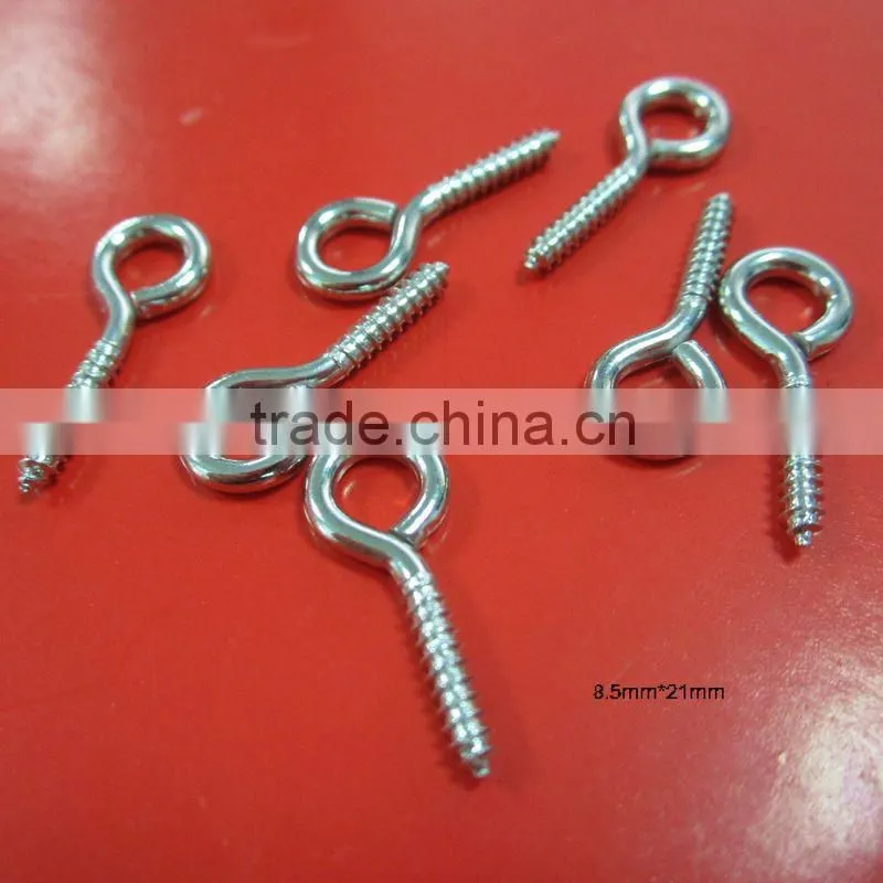 Wholesale eye hook screws, screw in eye hooks for wood