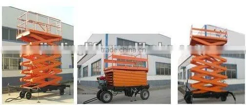 SJY Model scissor lifting table / electric control / hydraulic drive