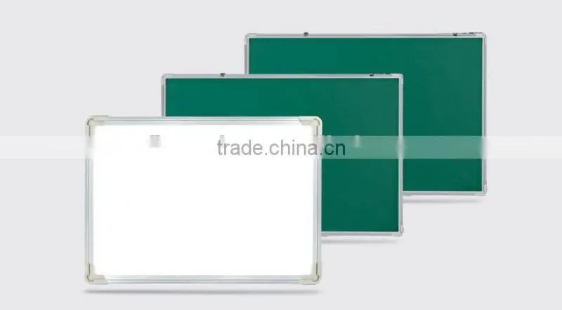 Excellent quality best price white board aluminium/ cork frame ceramic/ magnetic home school office