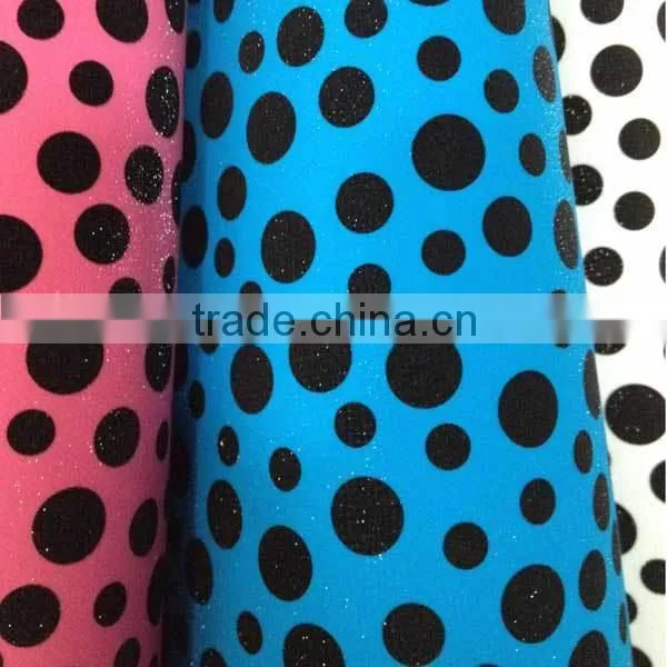 shining pu shoe leather raw material for shoes making