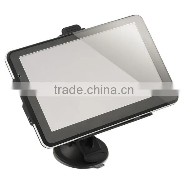 High quality SDRAM 128MB hd car 7 inch screen bluetooth gps satellite navigation, car gps navigation 800x480