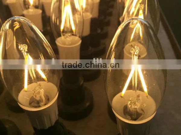 360degree COB 2w Filament bulb E14 base
