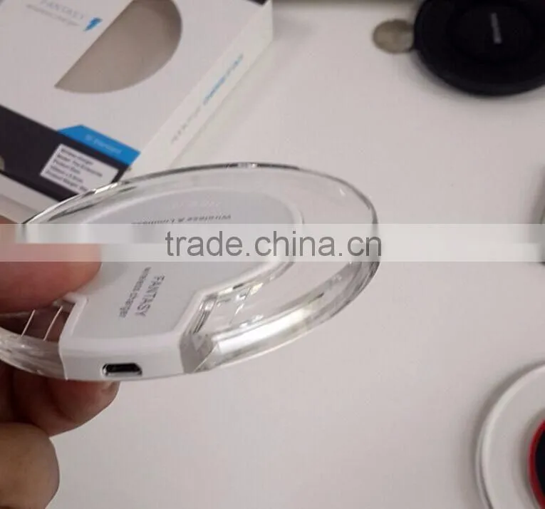 Best selling round wireless charger smart fantasy charger for apple for Samsung