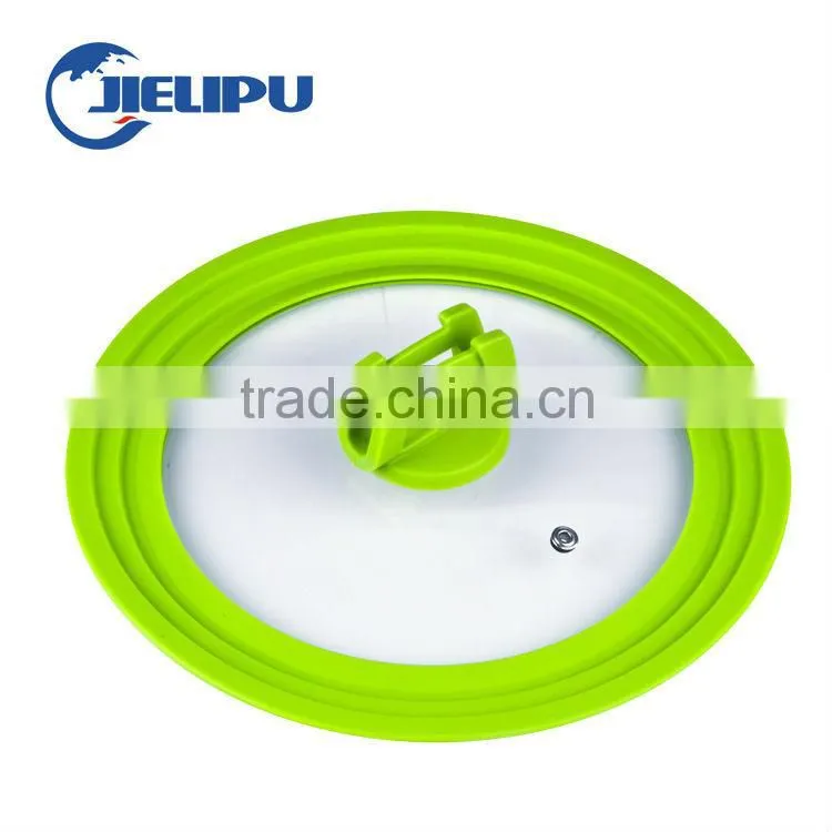Food grade silicone glass pan lid