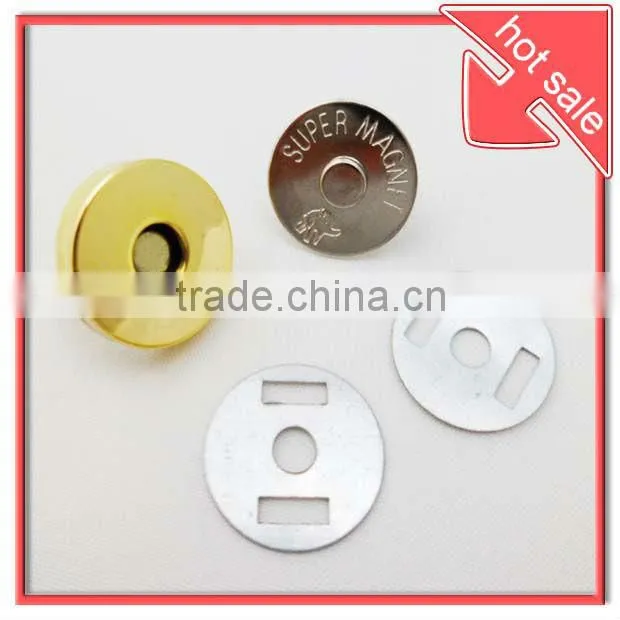 Magnetic buttons bag hardware for handbag,bag,clothes,bag accessories