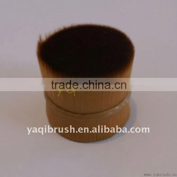 green synthetic hair for brushes