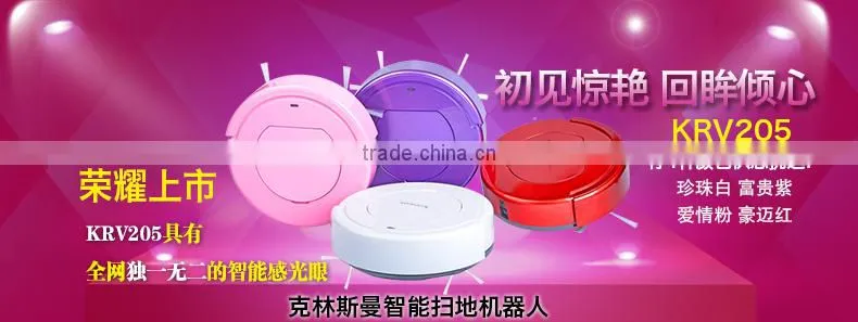 2013 newest double side brush robot vacuum
