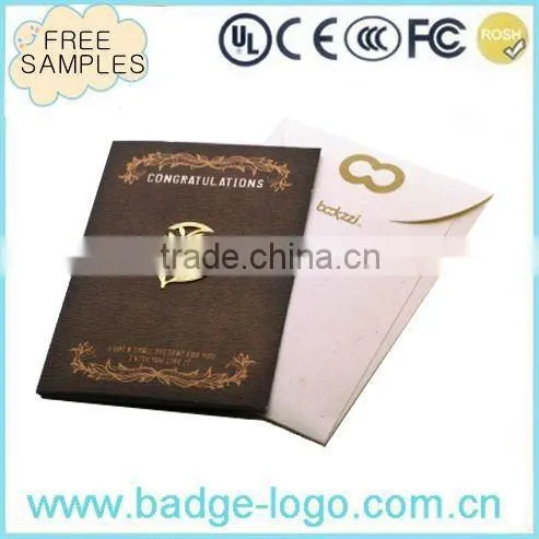 Promotional Novelty Custome Gold-plating Wedding Decoration