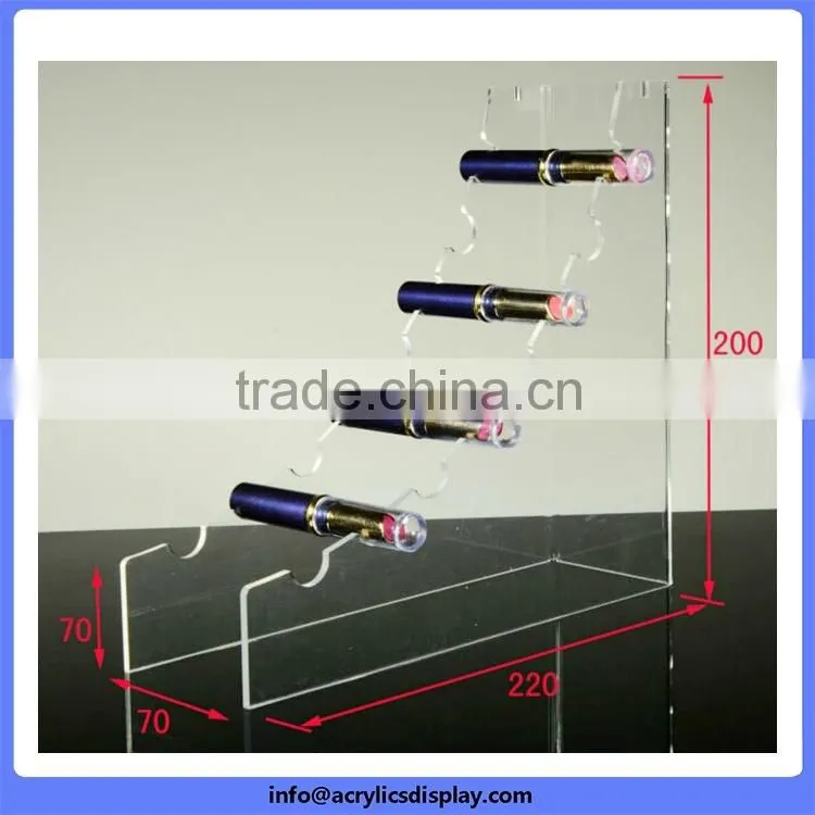 China manufacture hot sell acrylic cosmetic display case stands