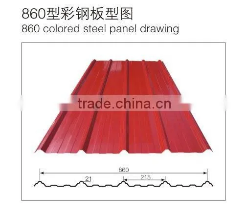 IBR roll forming machine /aluminum panel forming machine