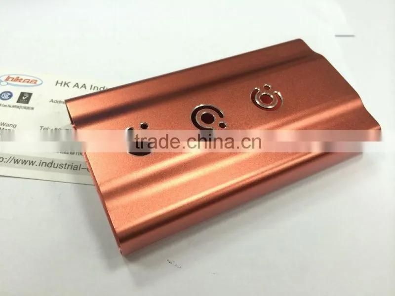 custom fabrication lathing and milling black anodized aluminum clamp OEM welcome