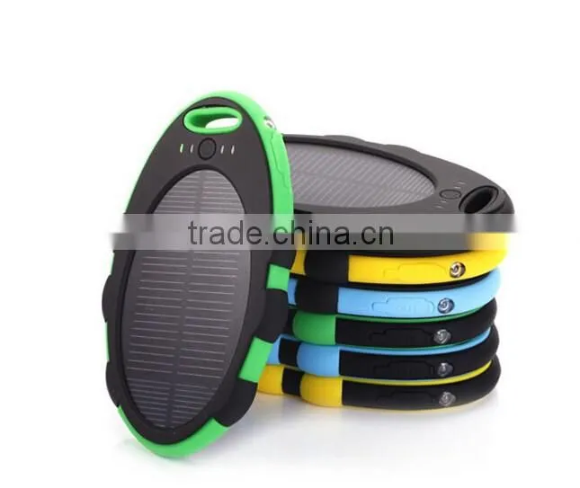 Mobile phone accessory 4000mAh mobile solar charger solar mobile phone charger solar charger for mobile with keychain