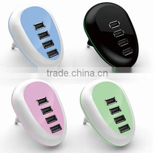 5V/2.5A 4 Ports USB Charging Station (Foldable & Standard)