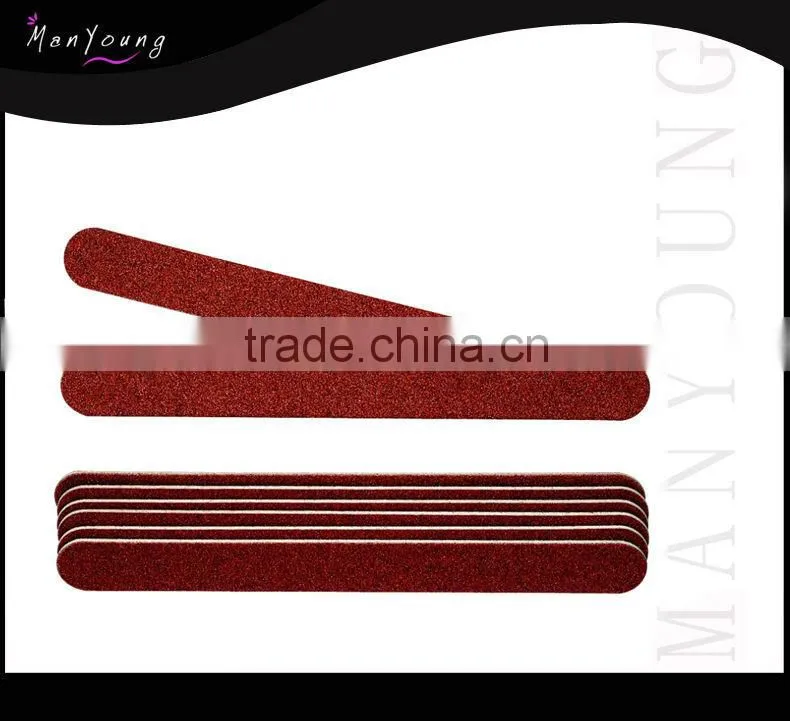 Custom wooden material nail file bulk wooden nail file