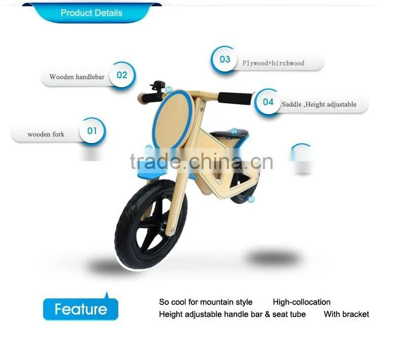 2015 cool balance bike newly kids children balance bike with EVA wheel