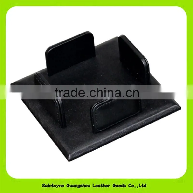 Manufacturer PU Material embossed PU Leather Coaster Guangzhou 16033