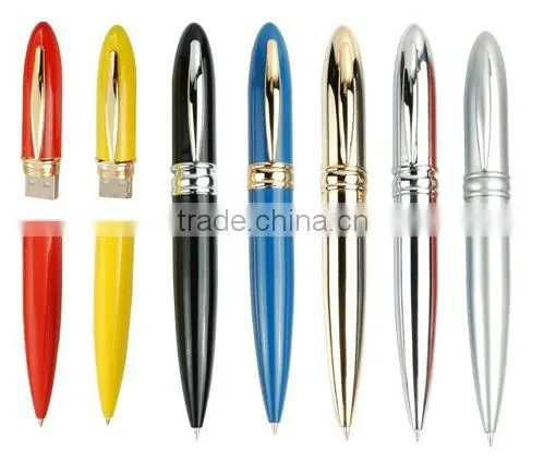 Black&Silver Metal Laser USB Pen Popular